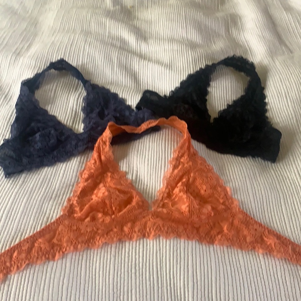 Free People, Intimately Bralette - THREE of them